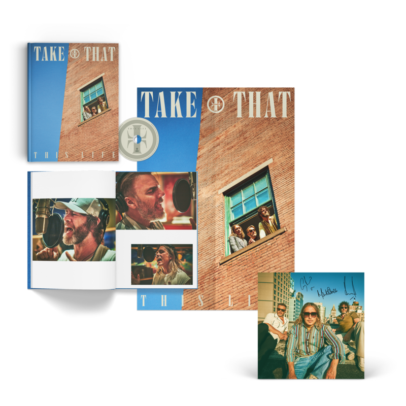 This Life von Take That - CD Book [Store Exclusive] + Signed Card jetzt im Take That Store