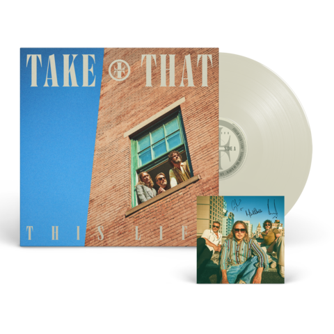 This Life by Take That - Cream Vinyl [Store Exclusive] + Signed Card - shop now at Take That store