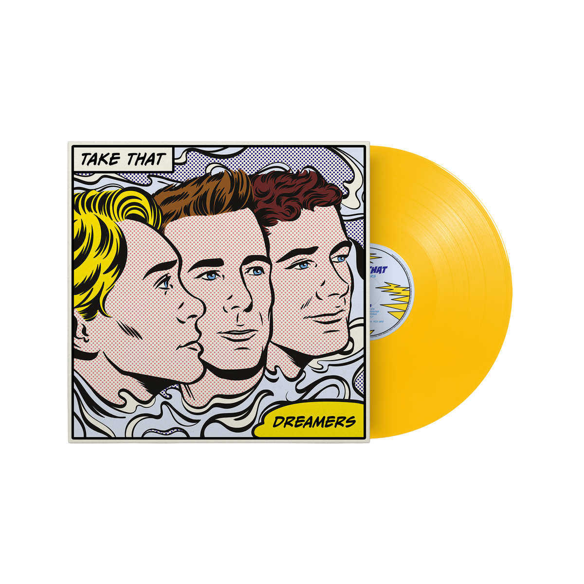 Take That Dreamers Store Exclusive Limited Edition Yellow LP 461416